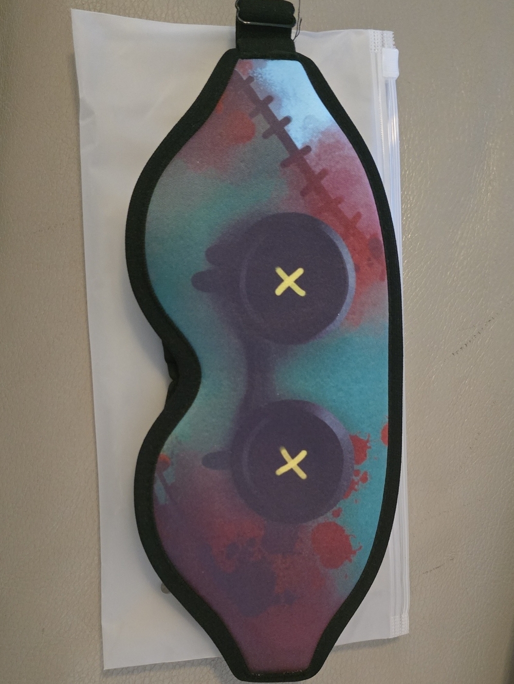 Creepy Button Eye Sleep Mask